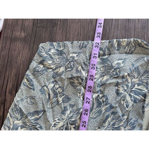 NWT NEW Vintage Sheri Martin Jade Green Leaf Button Front Tunic Blouse Size 24W - Picture 10 of 10